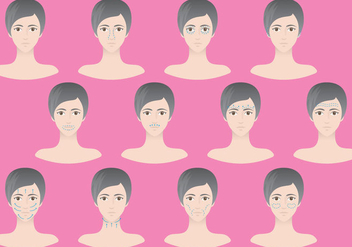 Facial Surgery - vector #386477 gratis